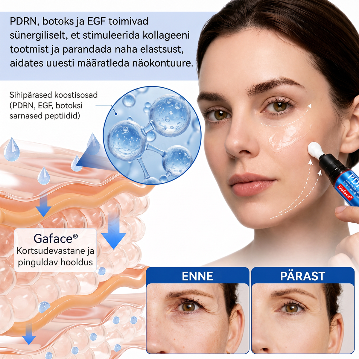 𝑮𝒂𝒇𝒂𝒄𝒆® 👩‍⚕️✨ 𝑃𝐷𝑅𝑁 KORTSEID SILUV JA PINGULDAV KREEM