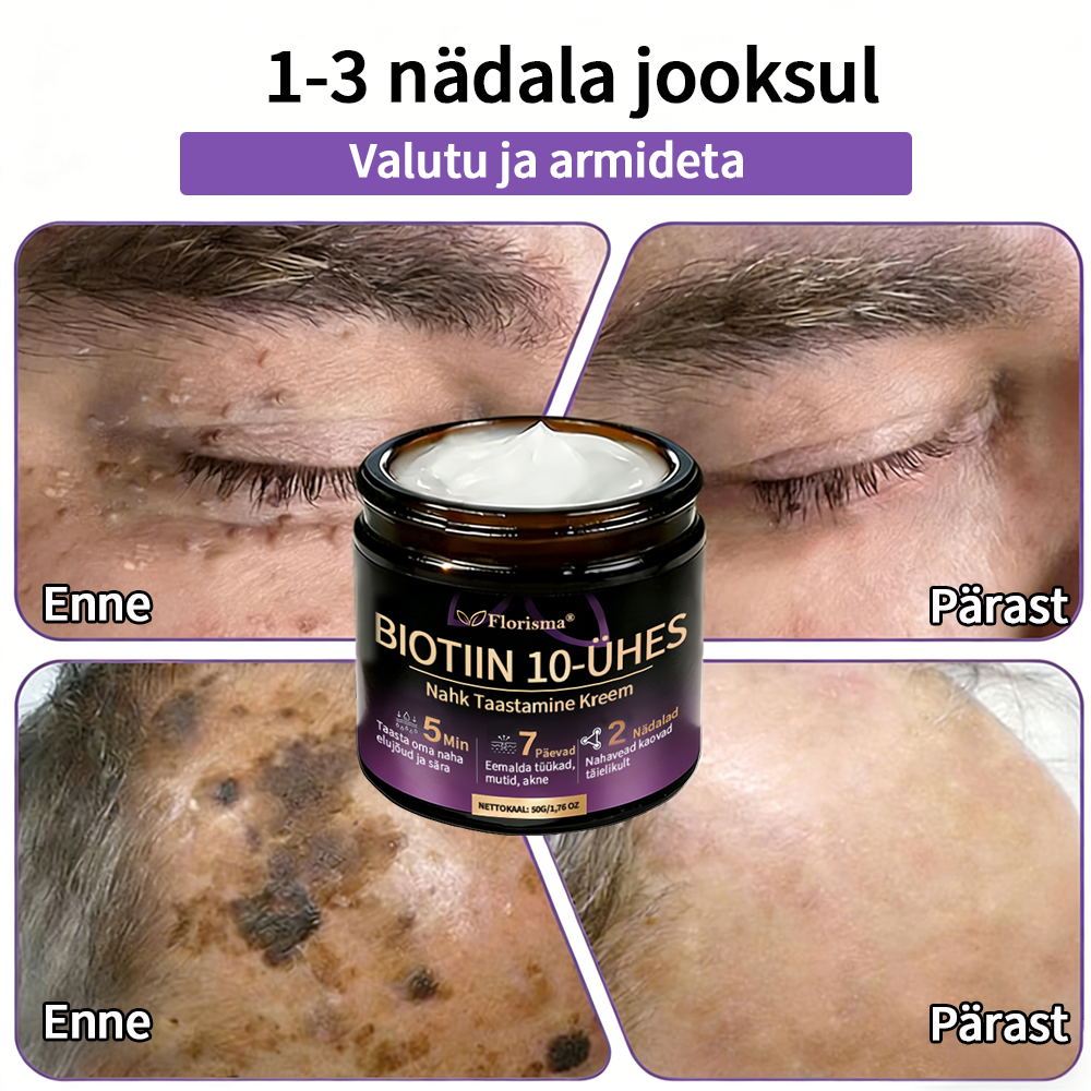 Valmistatud ja saadetud Eestist ⭐𝑭𝒍𝒐𝒓𝒊𝒔𝒎𝒂® 𝑩𝒊𝒐𝒕𝒊𝒊𝒏 10-Ü𝒉𝒆𝒔 𝑵𝒂𝒉𝒌 𝑻𝒂𝒂𝒔𝒕𝒂𝒎𝒊𝒏𝒆 𝑲𝒓𝒆𝒆𝒎 🍀