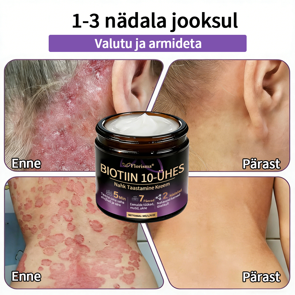 Valmistatud ja saadetud Eestist ⭐𝑭𝒍𝒐𝒓𝒊𝒔𝒎𝒂® 𝑩𝒊𝒐𝒕𝒊𝒊𝒏 10-Ü𝒉𝒆𝒔 𝑵𝒂𝒉𝒌 𝑻𝒂𝒂𝒔𝒕𝒂𝒎𝒊𝒏𝒆 𝑲𝒓𝒆𝒆𝒎 🍀