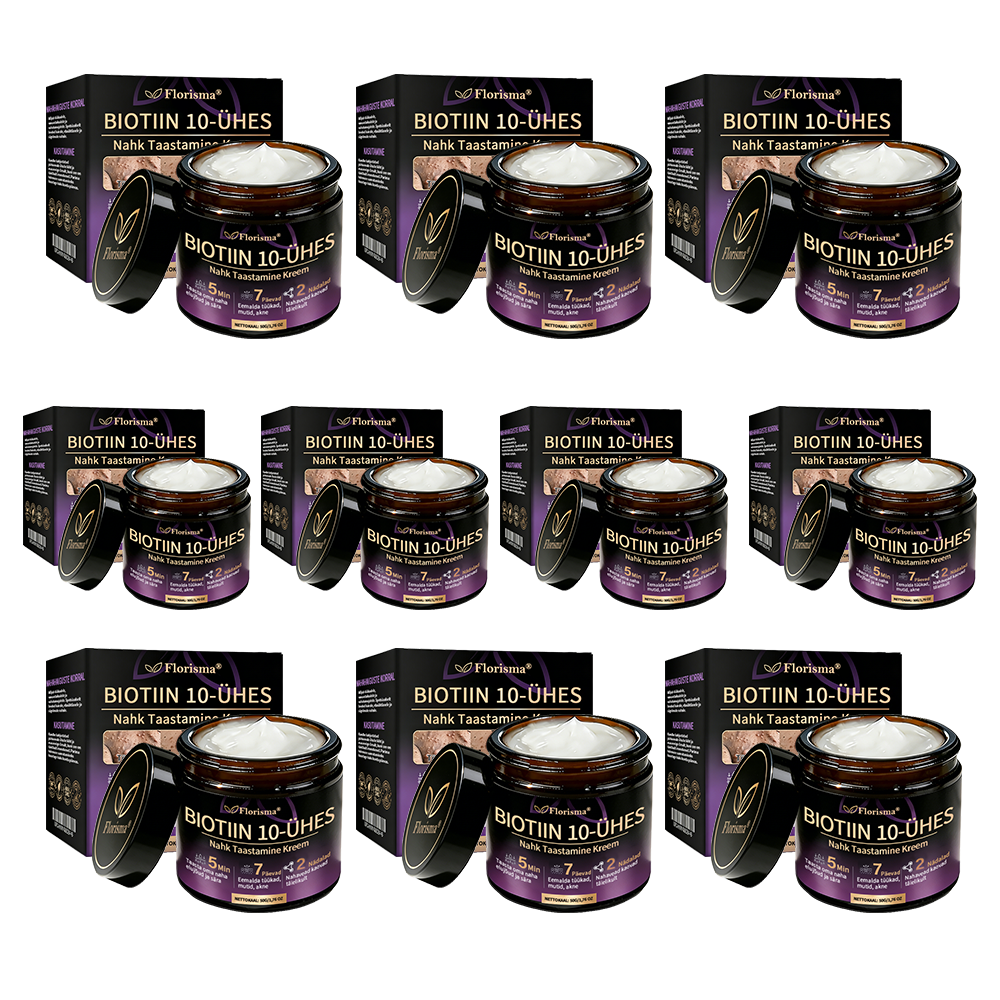 Valmistatud ja saadetud Eestist ⭐𝑭𝒍𝒐𝒓𝒊𝒔𝒎𝒂® 𝑩𝒊𝒐𝒕𝒊𝒊𝒏 10-Ü𝒉𝒆𝒔 𝑵𝒂𝒉𝒌 𝑻𝒂𝒂𝒔𝒕𝒂𝒎𝒊𝒏𝒆 𝑲𝒓𝒆𝒆𝒎 🍀
